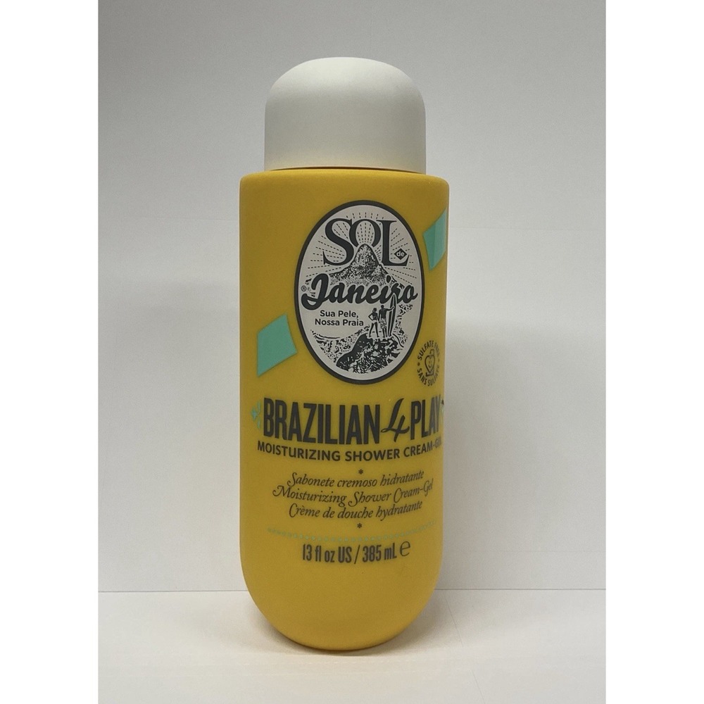 Sol De Janeiro Brazilian 4 Play Moisturizing Shower Cream-Gel 13 oz/ 385 ml